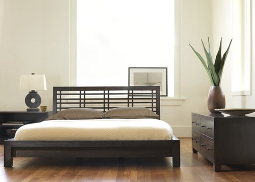wooden bed frames king size