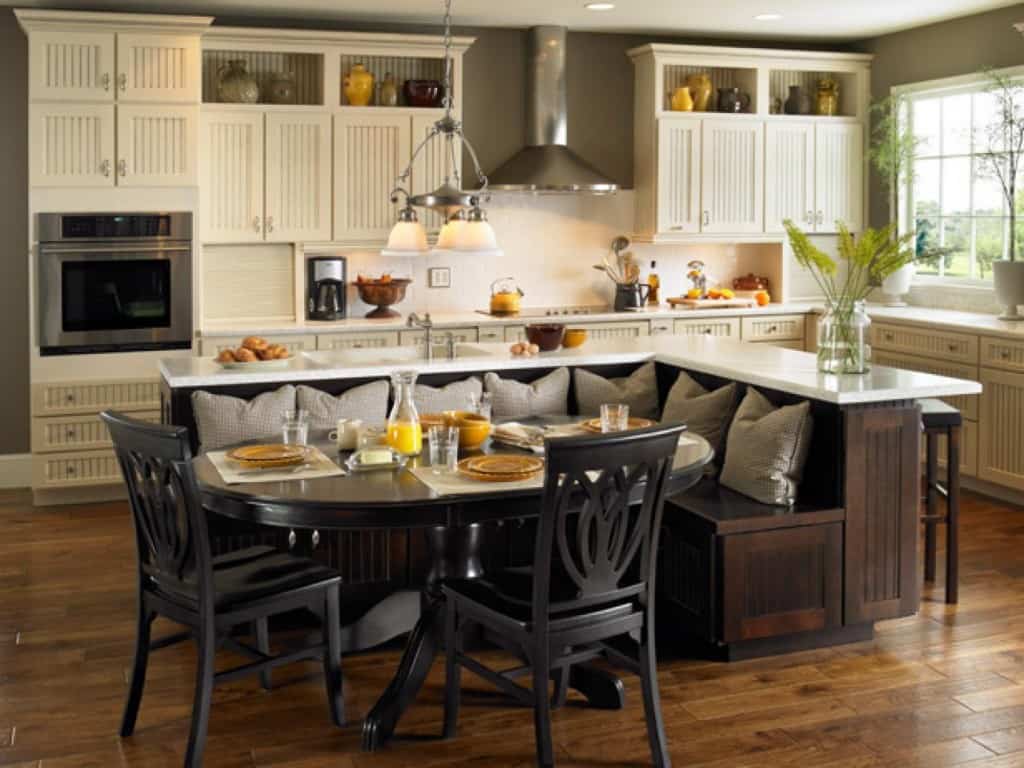 Kitchen islands with seating